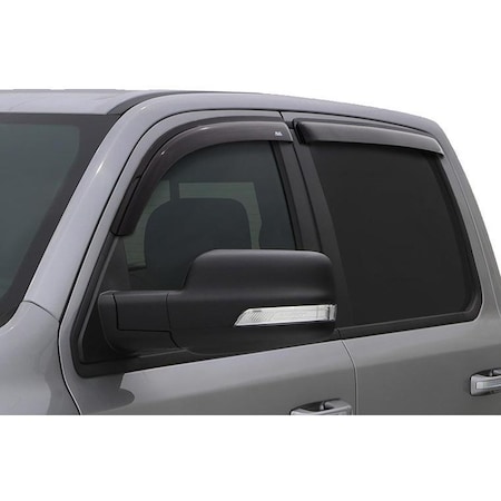 04-12 COLORADO/CANYON CREW CAB 4PC ORIGINAL VENTVISOR-SMOKE